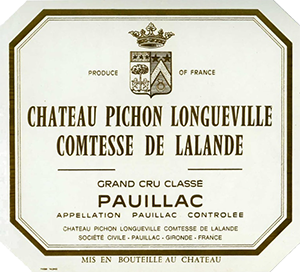 Château Pichon Longueville Comtesse de Lalande 2000 / 샤또 피숑 롱그빌 콩테스 드 랄랑드 2000