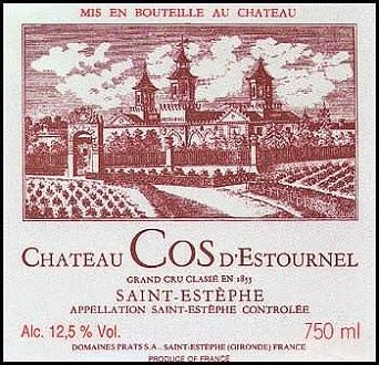Chateau Cos d’Estournel 2000 / 샤또 꼬스 데스뚜르넬 2000